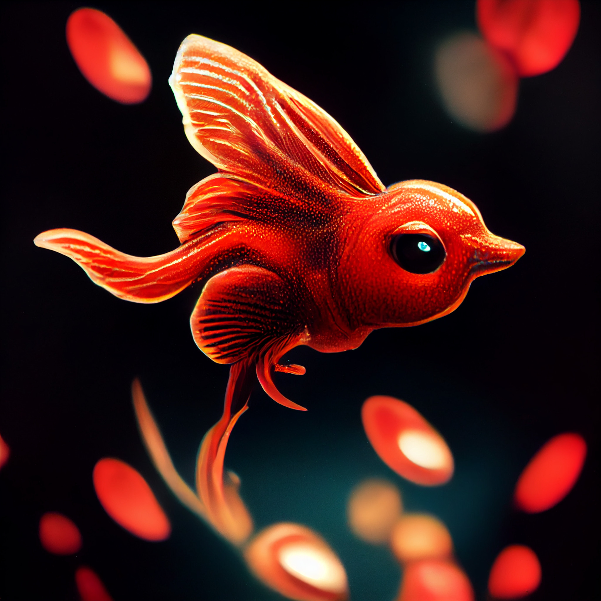 Surreal goldfish