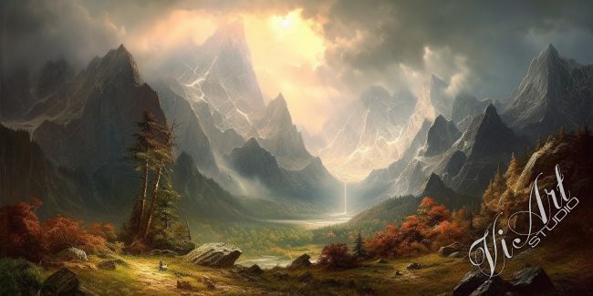 Bad weather in the mountains