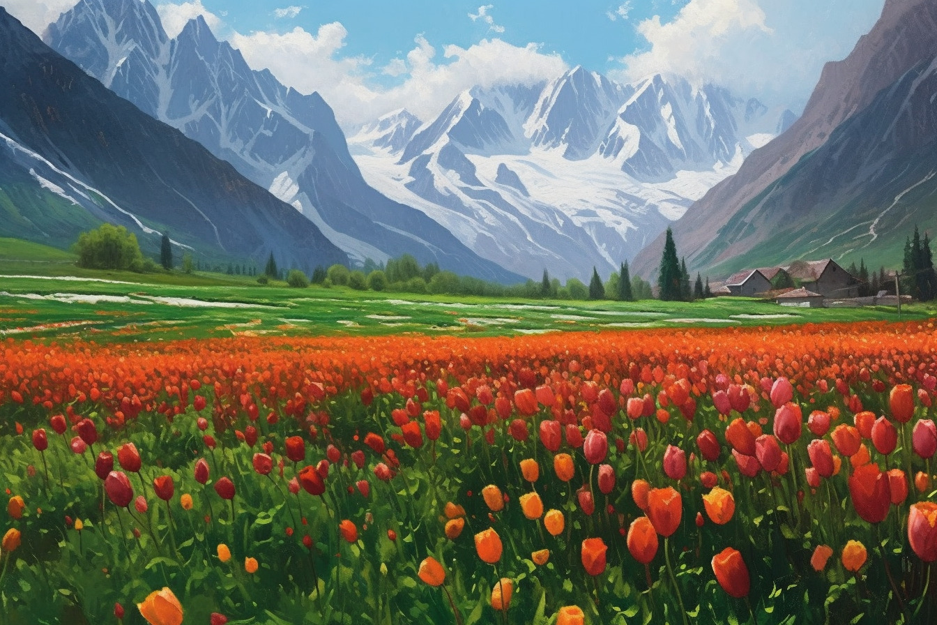 Tulips of Kyrgyzstan